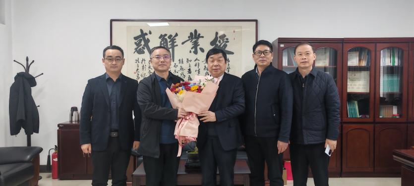 刘中原赴徐州拜访五河籍中国工程院院士胡振琪