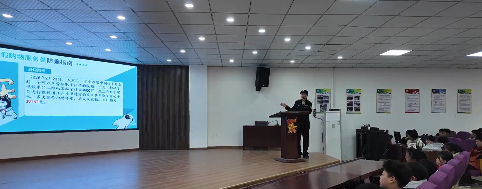 反诈宣传进校园  筑牢校园安全防护网